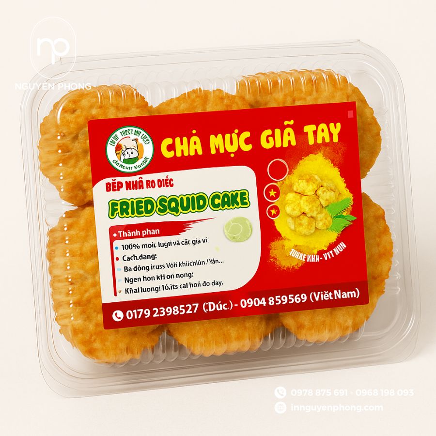 In Tem Chả Mực Chuyên Nghiệp – Nâng Tầm Thương Hiệu, Tăng Độ Nhận Diện